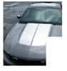 2010-12 Mustang Bulge Hood Trunk Stripe - Hardtop Glass Roof Low Wing
